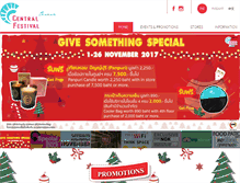 Tablet Screenshot of centralfestivalphuket.com